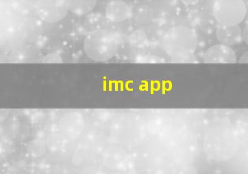 imc app